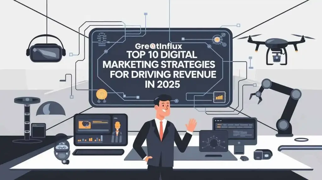 Top 10 Digital Marketing Strategies for Driving Revenue in 2025