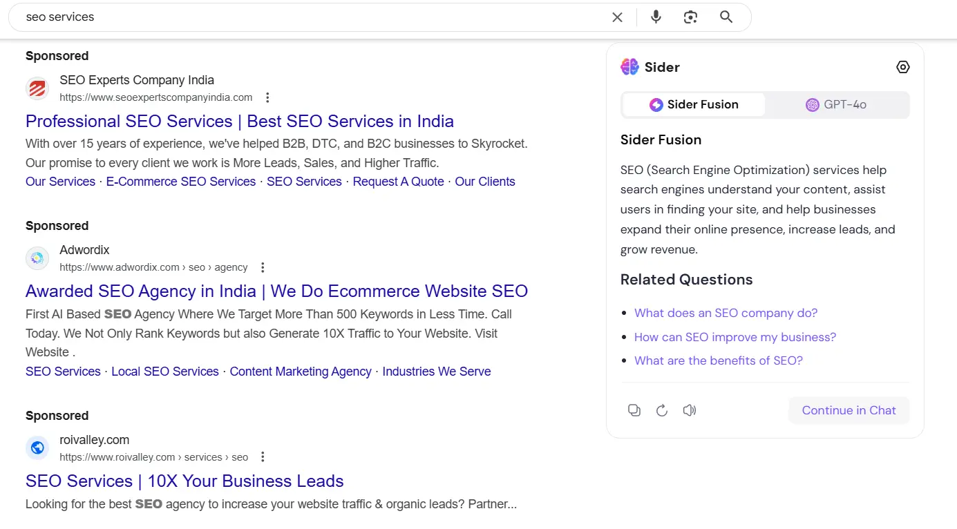 Local Pack (for Location-Based Searches