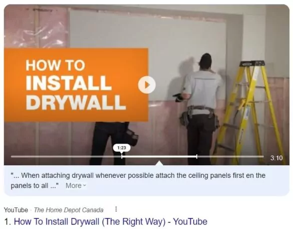 how to install drywall video description